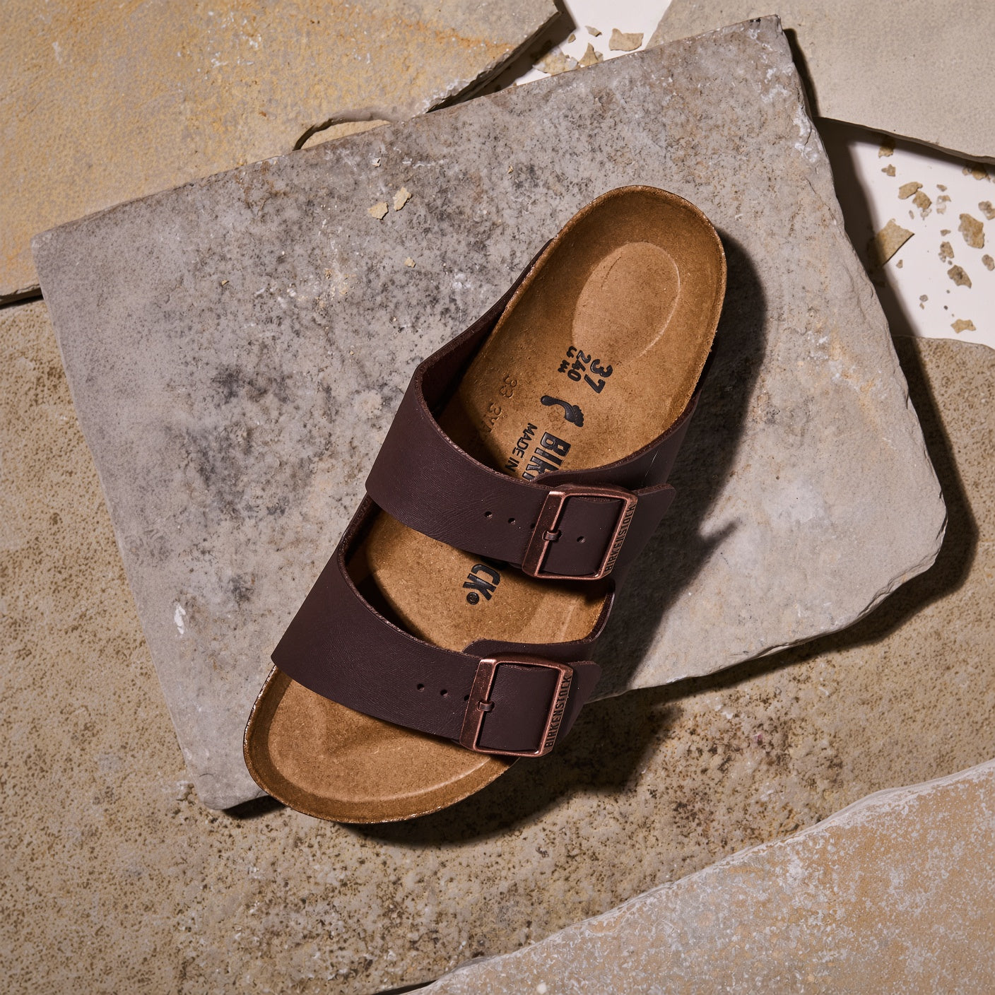 Two-Strap Recovery Slide Arizona Sandals